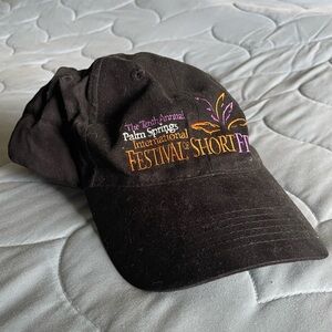 Black Palm Springs Festival Films Cap baseball hat
